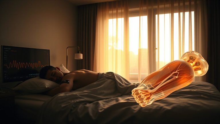 sleep efficiency and muscle growth