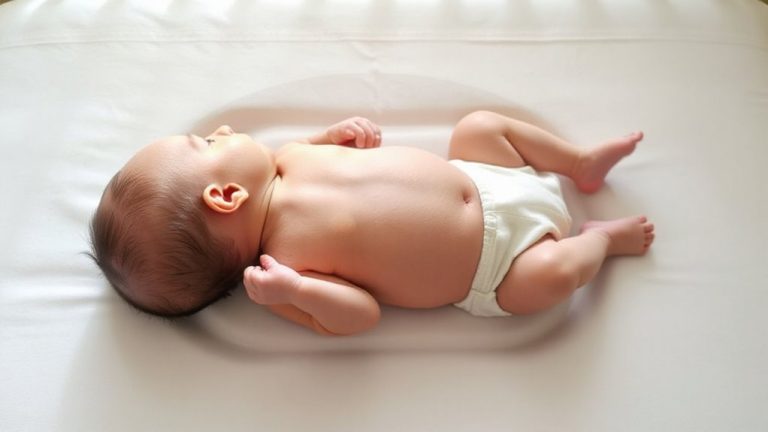 sleep position prevents flat head