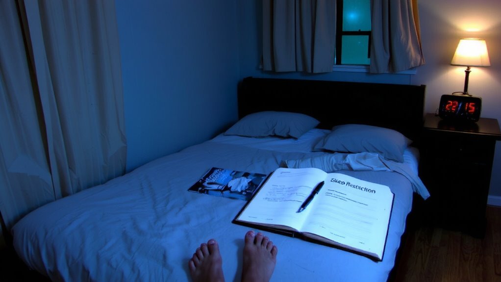sleep restriction for faster sleep