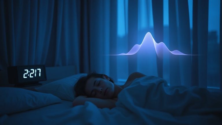 sleep timing influences melatonin peaks