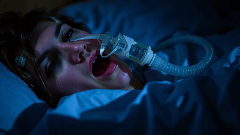 snoring causes morning sore throat