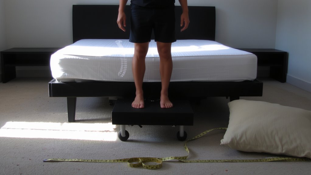 spinal alignment mattress guide
