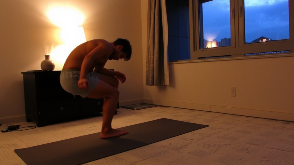 spine support stretches before bed