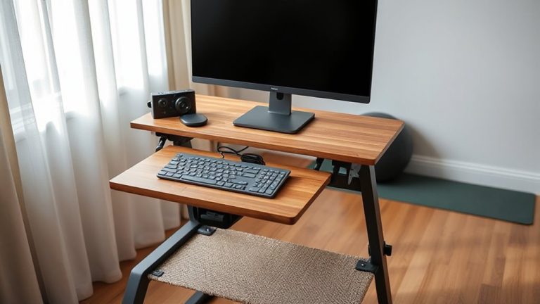 standing desk for back relief and sleep improvement