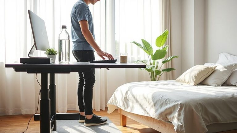 standing desks improve sleep