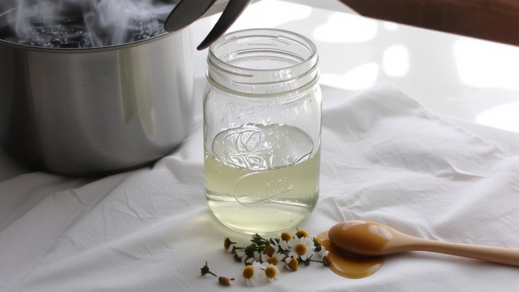 sterilize jar for fresh infusion