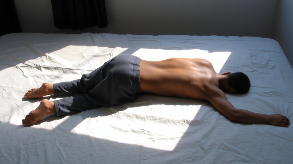 stomach sleeping misaligns spine