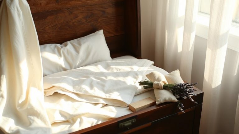 store cotton bedding indoors