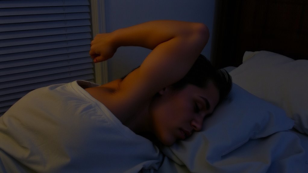 straining shoulders during sleep