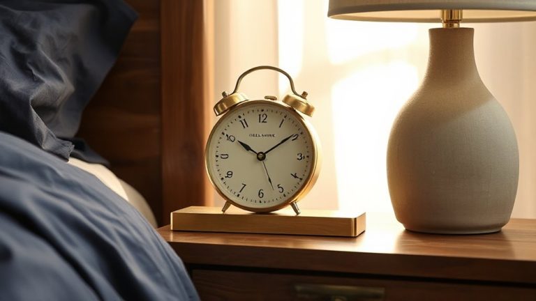 stylish clocks for bedside