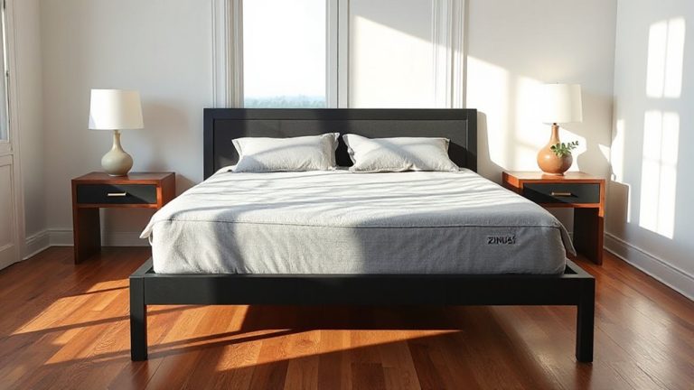 stylish sturdy zinus bed frames