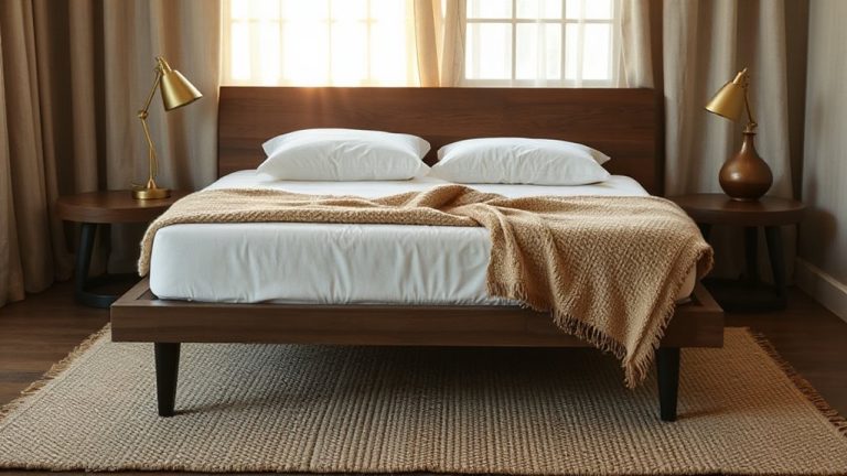 stylish wooden bed frames