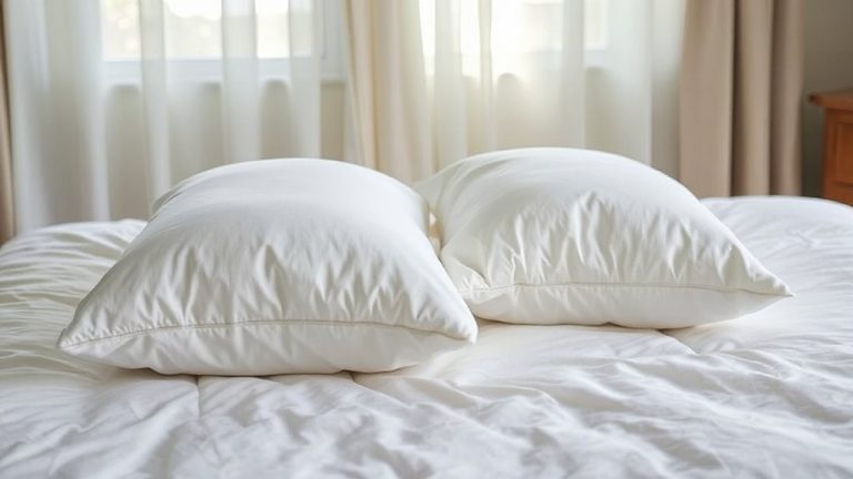 supportive feather pillows for side sleepers
