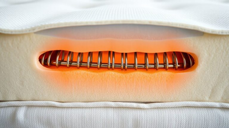 temperature affects mattress firmness