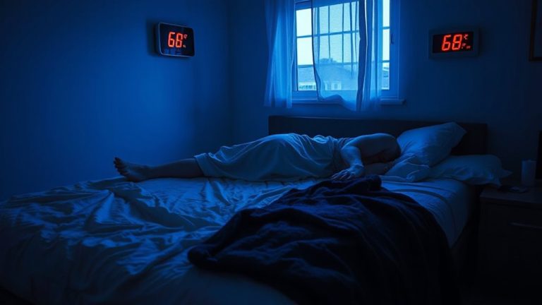 temperature dysregulation in sleep disorder