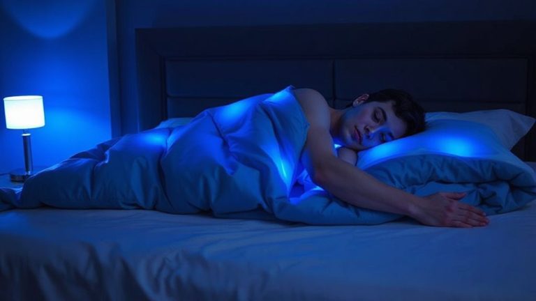 temperature regulated bedding for rem support