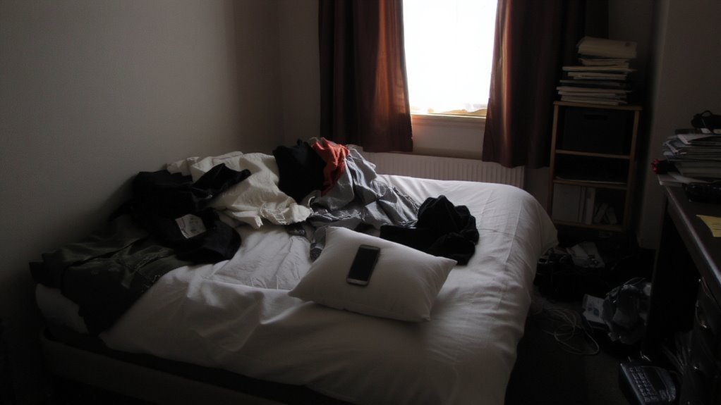 tidy space better sleep
