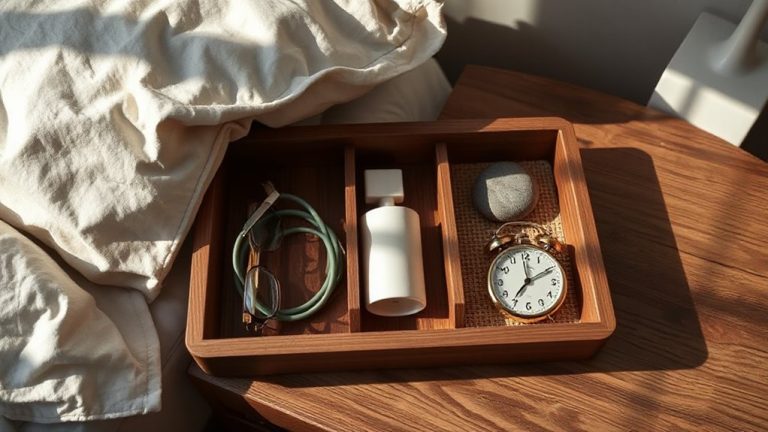 top rated nightstand clutter organizers