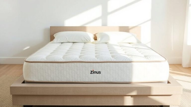 top rated zinus luxury comfort