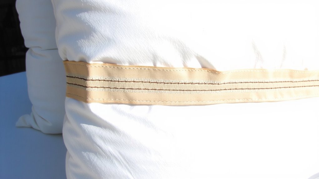 triple stitched seams prevent splitting