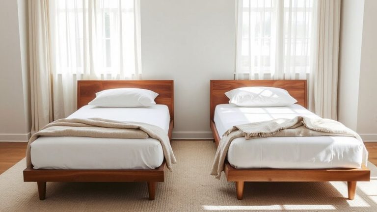 twin daybeds with mattresses