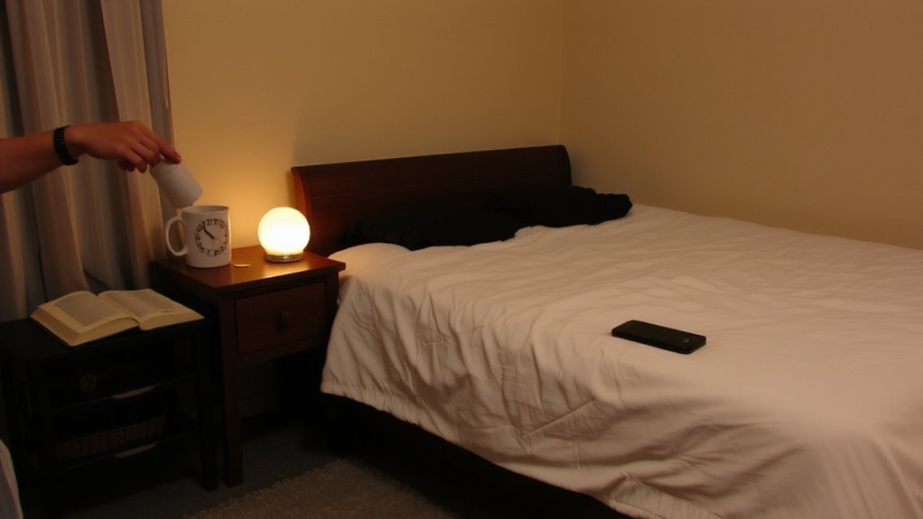 unplug early for better sleep