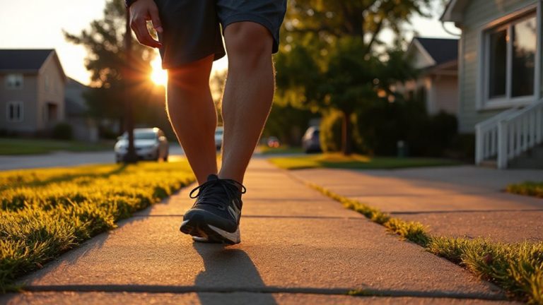 walking reduces sleep onset time