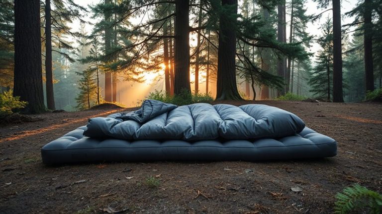 warm comfortable car camping sleep