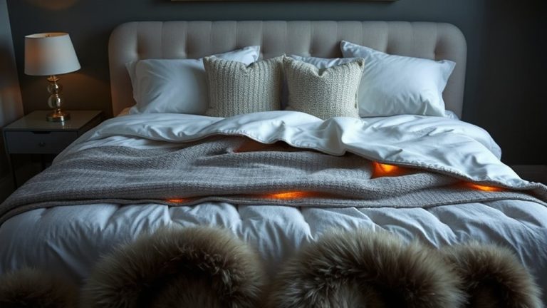 warm cozy electric blankets