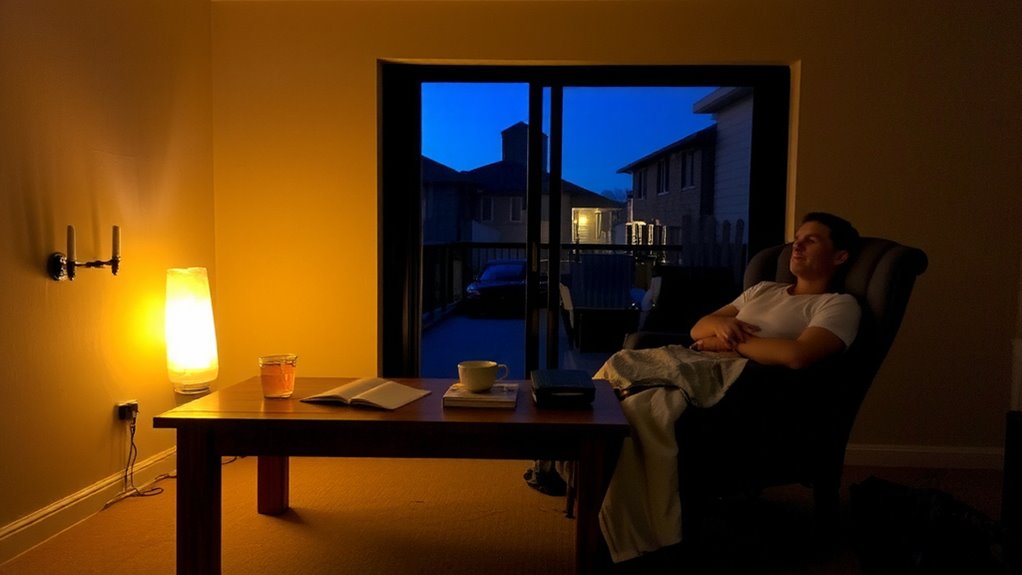warm lights for sleep