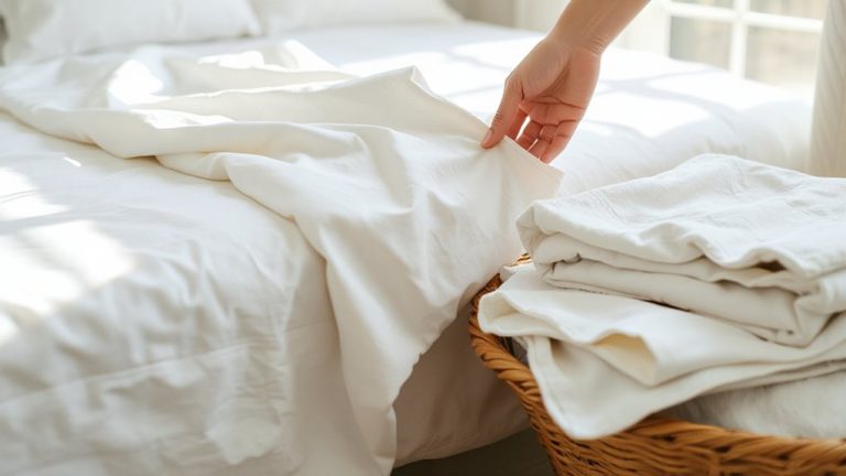 wash cotton bedding gently