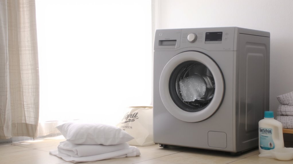 wash gently with cool water