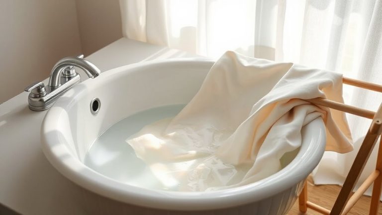 wash polyester satin safely