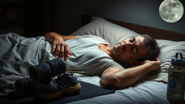 weightlifting improves middle aged sleep