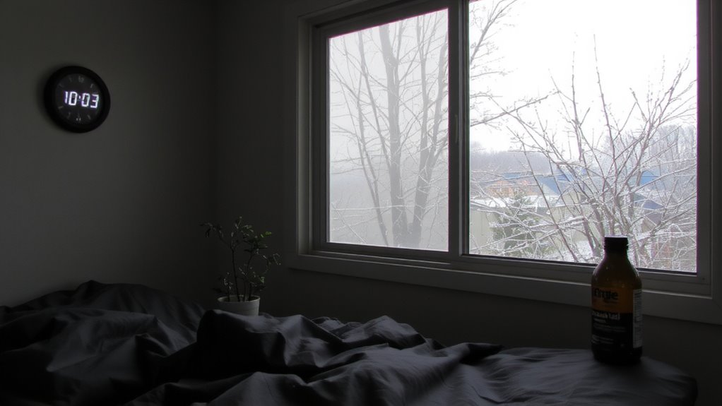 winter light disrupts circadian rhythm