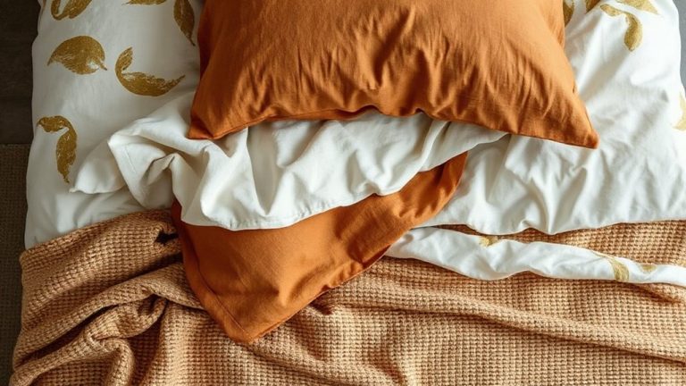woven blanket printed duvet