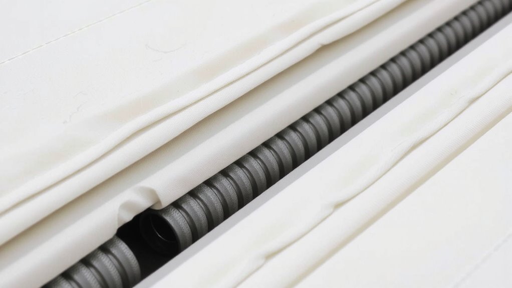 wrapped coils reduce motion