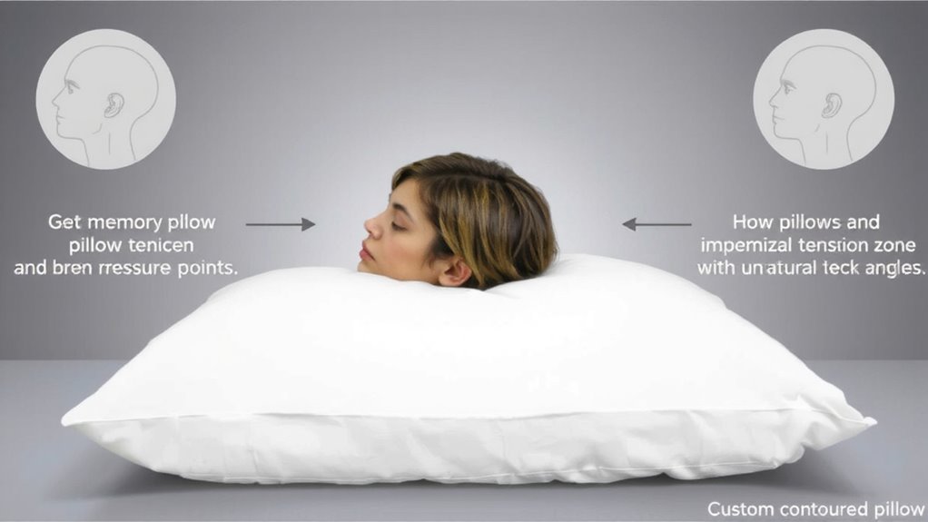 wrong pillow causes pain
