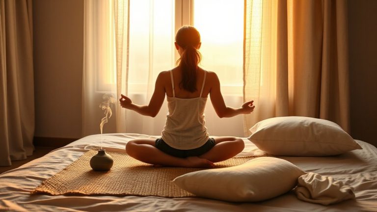yoga reduces cortisol improves sleep